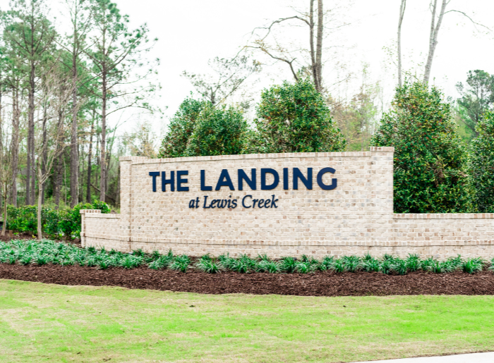 Landing at Lewis Creek